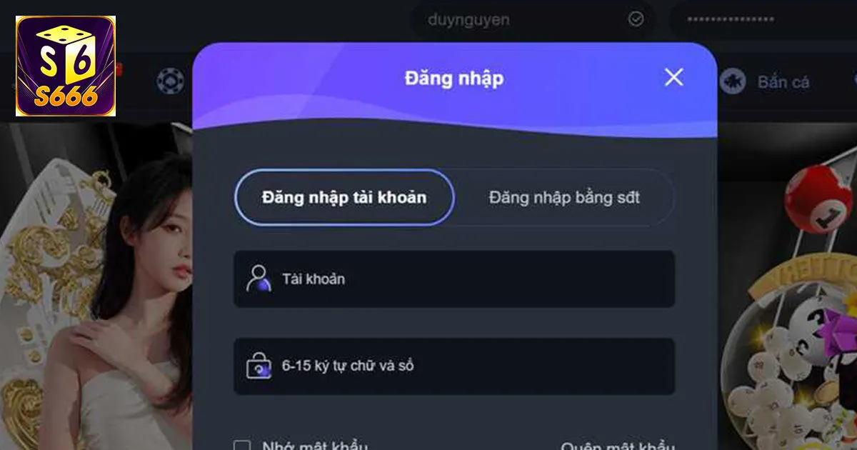 Đăng Nhập S666 Trải Nghiệm Kho Game Đổi Thưởng Hấp Dẫn 1 Hướng dẫn đăng nhập S666 với 3 bước đơn giản, nhanh nhất